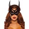 The Costume Center Black Glitter Women Adult Halloween Mask Costume Accessory - One Size